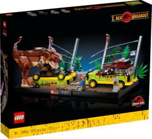 LEGO JURASSIC PARK T REX BREAKOUT